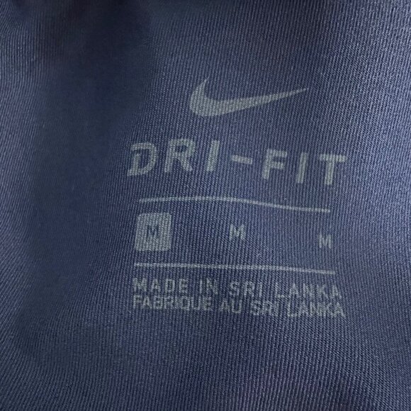 Nike Dri-Fit Women’s Cropped Leggings Blue/Turquoise Size Medium - Picture 7 of 8